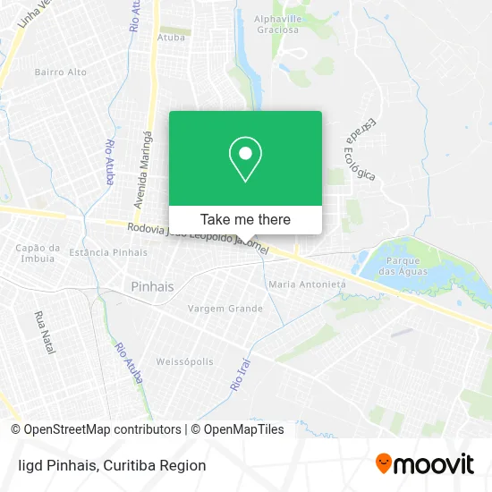 Iigd Pinhais map