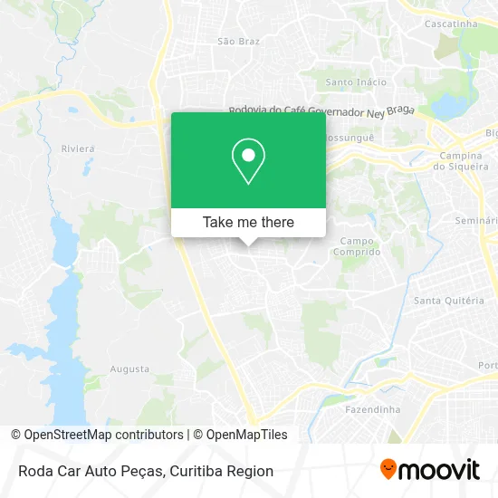 Roda Car Auto Peças map