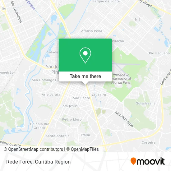 Rede Force map