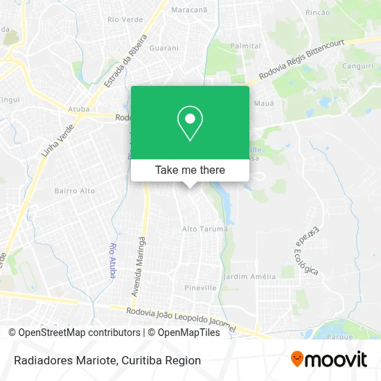 Radiadores Mariote map