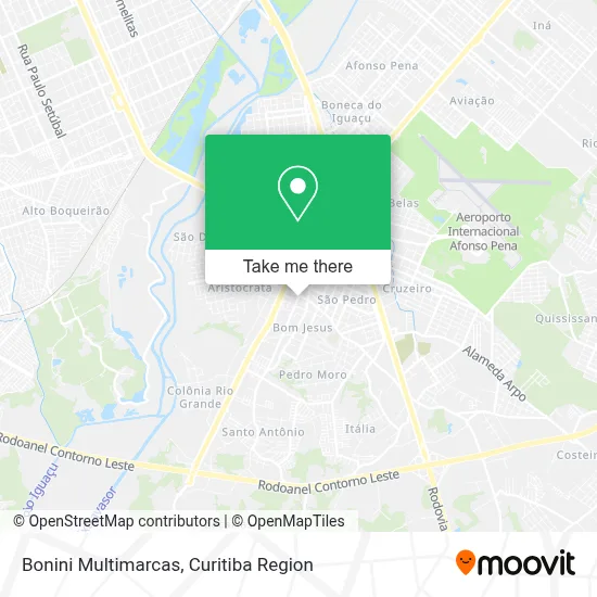 Bonini Multimarcas map