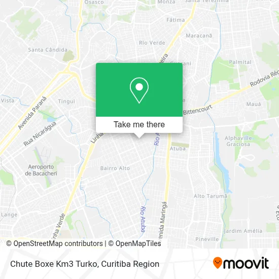 Chute Boxe Km3 Turko map