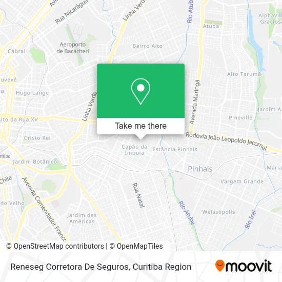 Reneseg Corretora De Seguros map