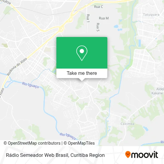 Rádio Semeador Web Brasil map