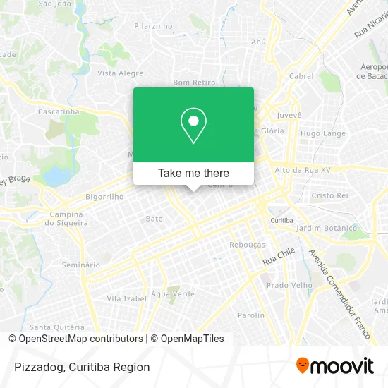 Pizzadog map