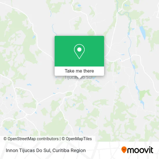 Innon Tijucas Do Sul map