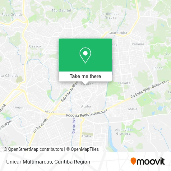 Unicar Multimarcas map