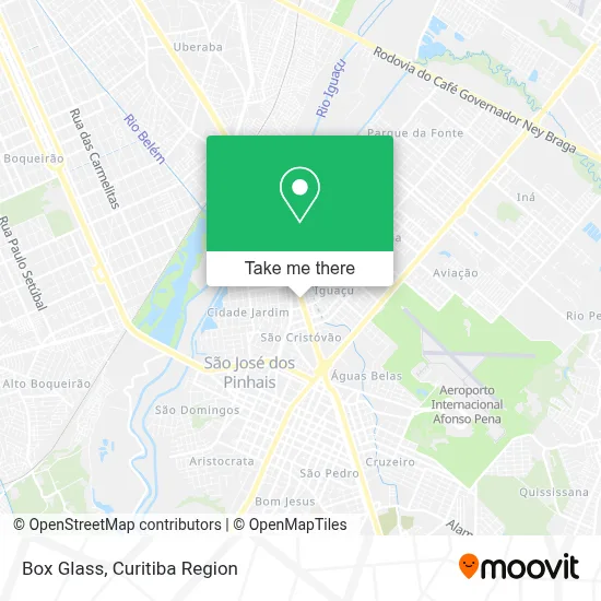 Box Glass map