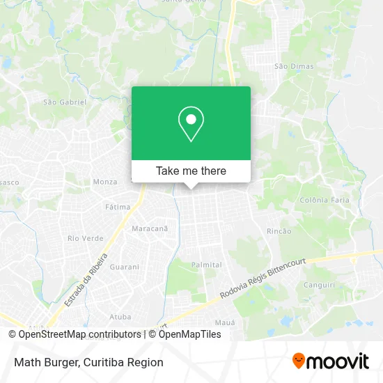 Math Burger map