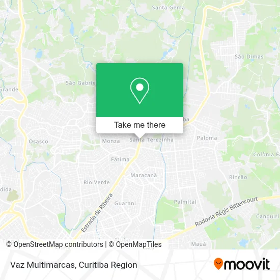 Vaz Multimarcas map