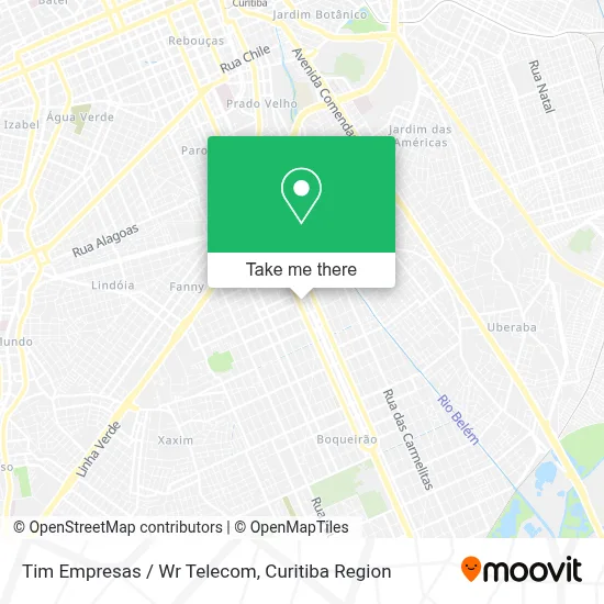 Tim Empresas / Wr Telecom map