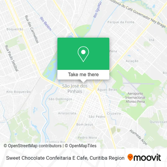Sweet Chocolate Confeitaria E Cafe map