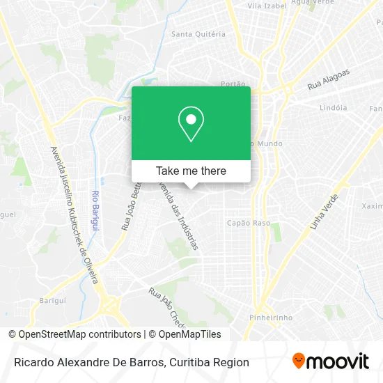 Ricardo Alexandre De Barros map