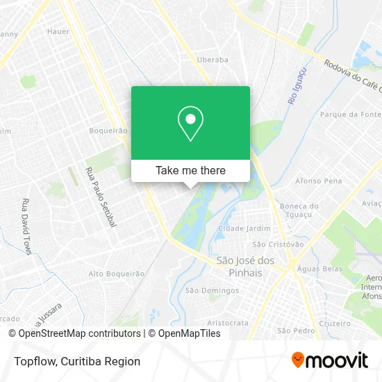 Topflow map