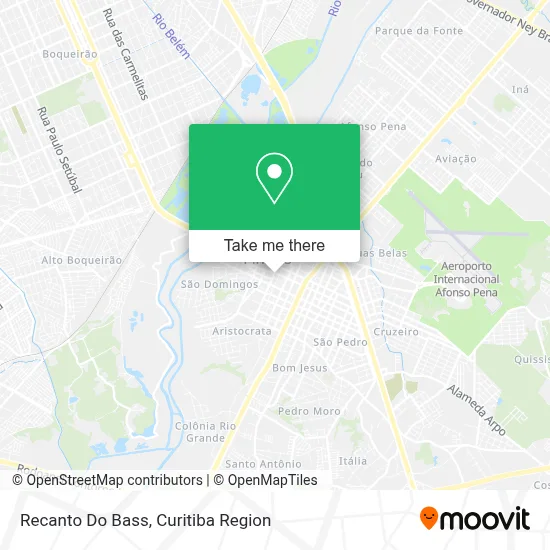 Recanto Do Bass map