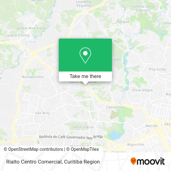 Rialto Centro Comercial map
