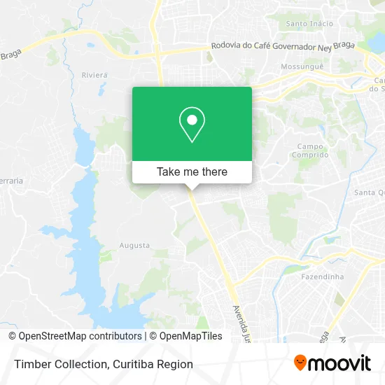 Timber Collection map