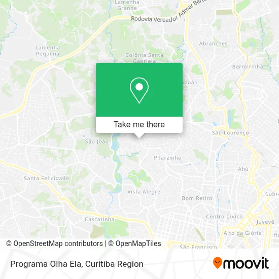 Programa Olha Ela map