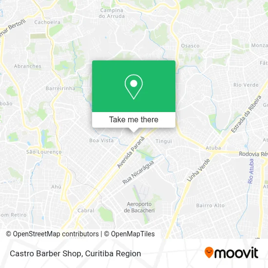 Castro Barber Shop map