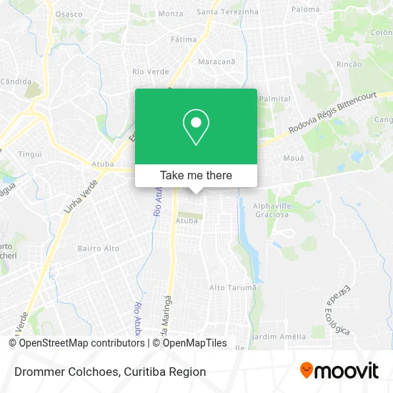 Drommer Colchoes map