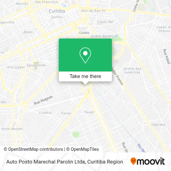 Auto Posto Marechal Parolin Ltda map