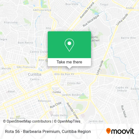 Rota 56 - Barbearia Premium map