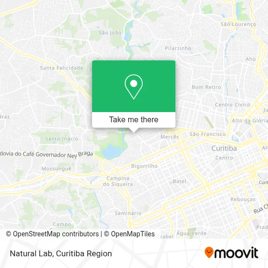 Natural Lab map