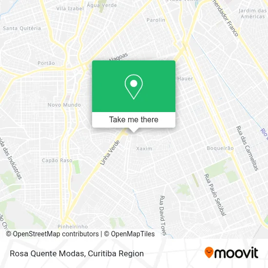 Rosa Quente Modas map