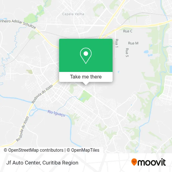 Jf Auto Center map
