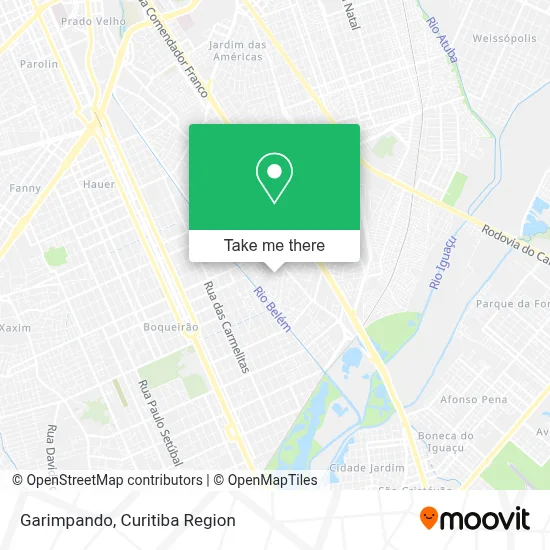 Garimpando map