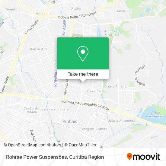 Rohrse Power Suspensões map