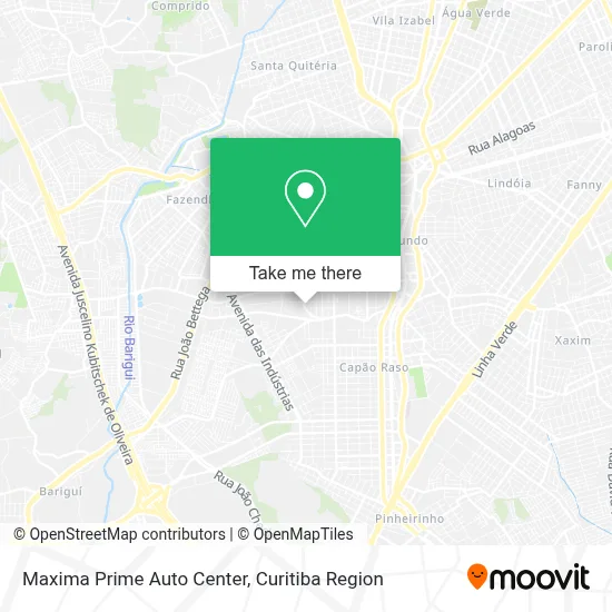 Maxima Prime Auto Center map