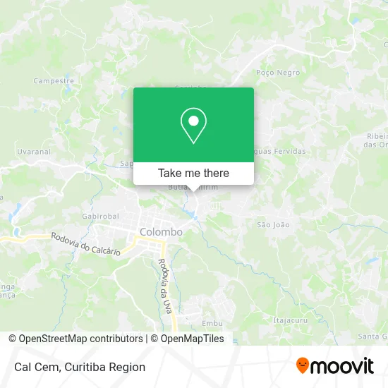Cal Cem map