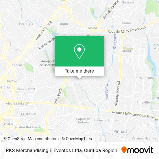 RKS Merchandising E Eventos Ltda map