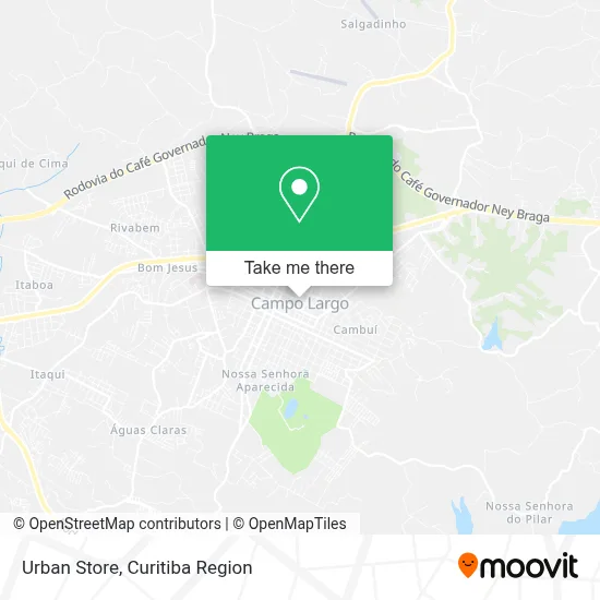Urban Store map