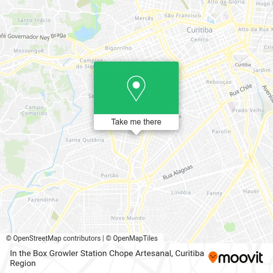 In the Box Growler Station Chope Artesanal map