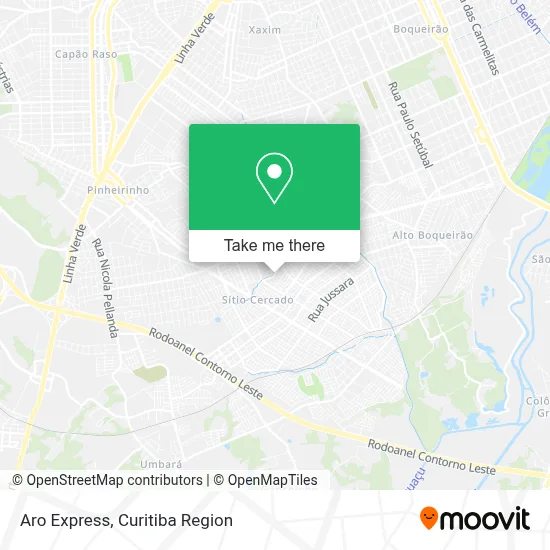 Aro Express map