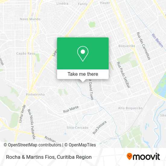 Rocha & Martins Fios map