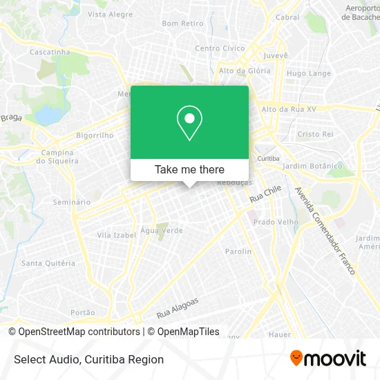 Select Audio map