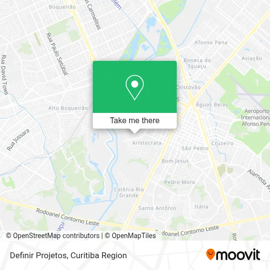 Definir Projetos map