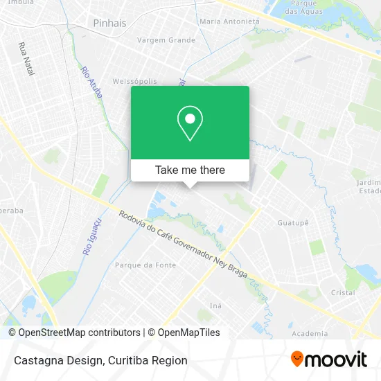 Castagna Design map