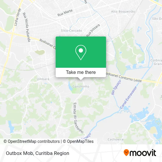 Outbox Mob map