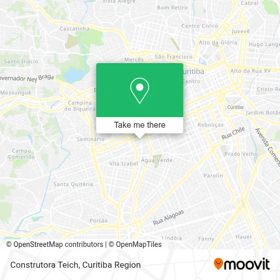 Construtora Teich map