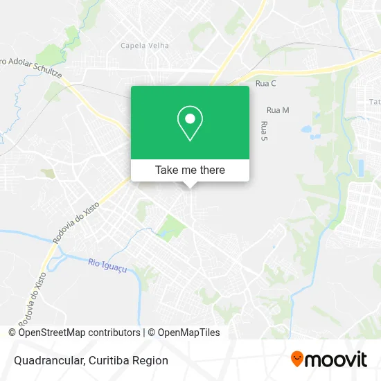 Quadrancular map