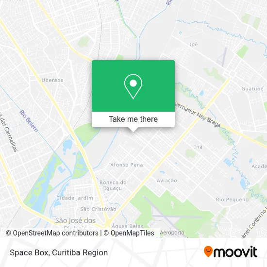 Space Box map