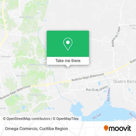 Omega Comercio map