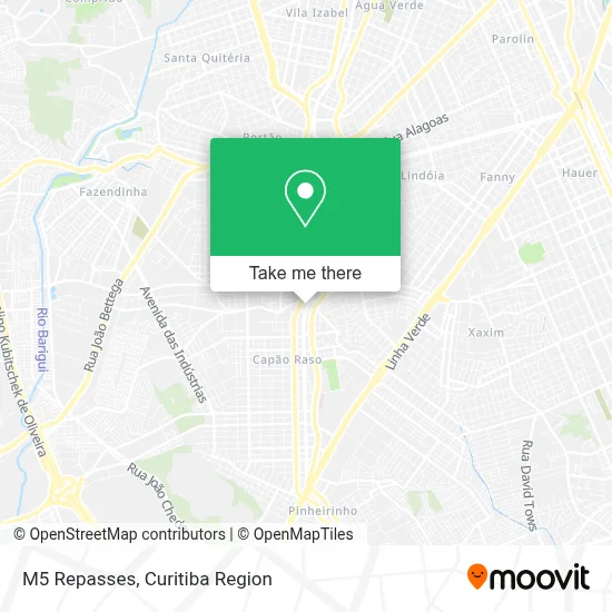 M5 Repasses map