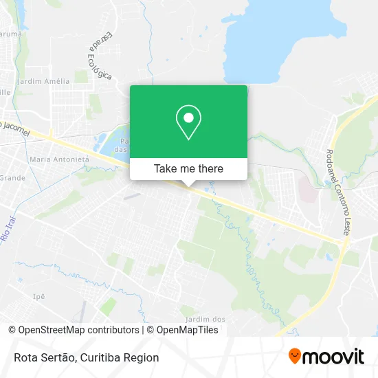 Rota Sertão map