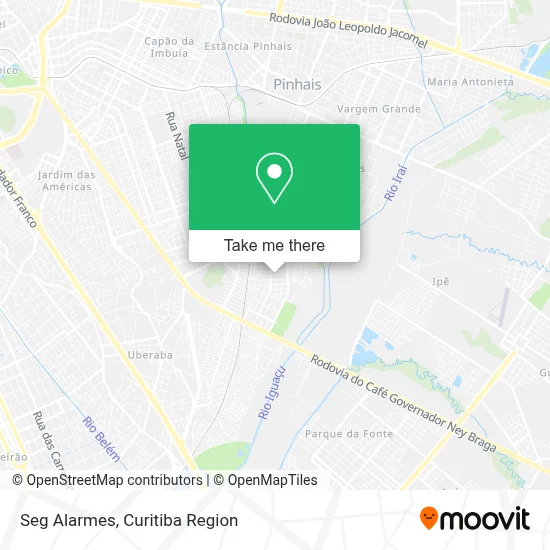 Seg Alarmes map