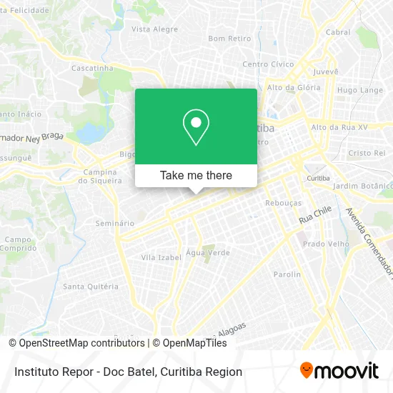 Instituto Repor - Doc Batel map